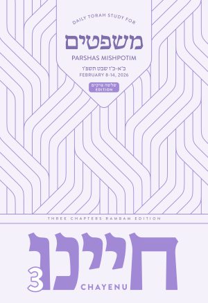 Mishpotim - Chayenu 3